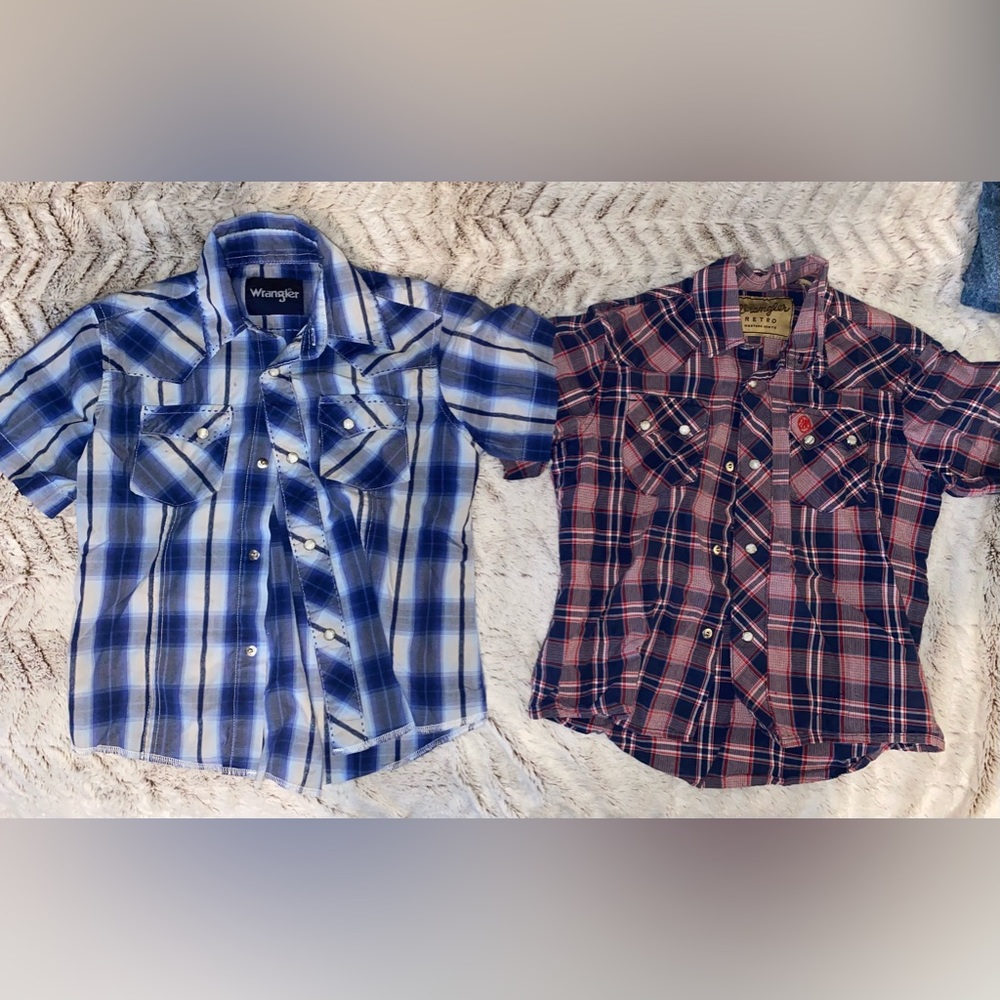 Wranglers size small shirts